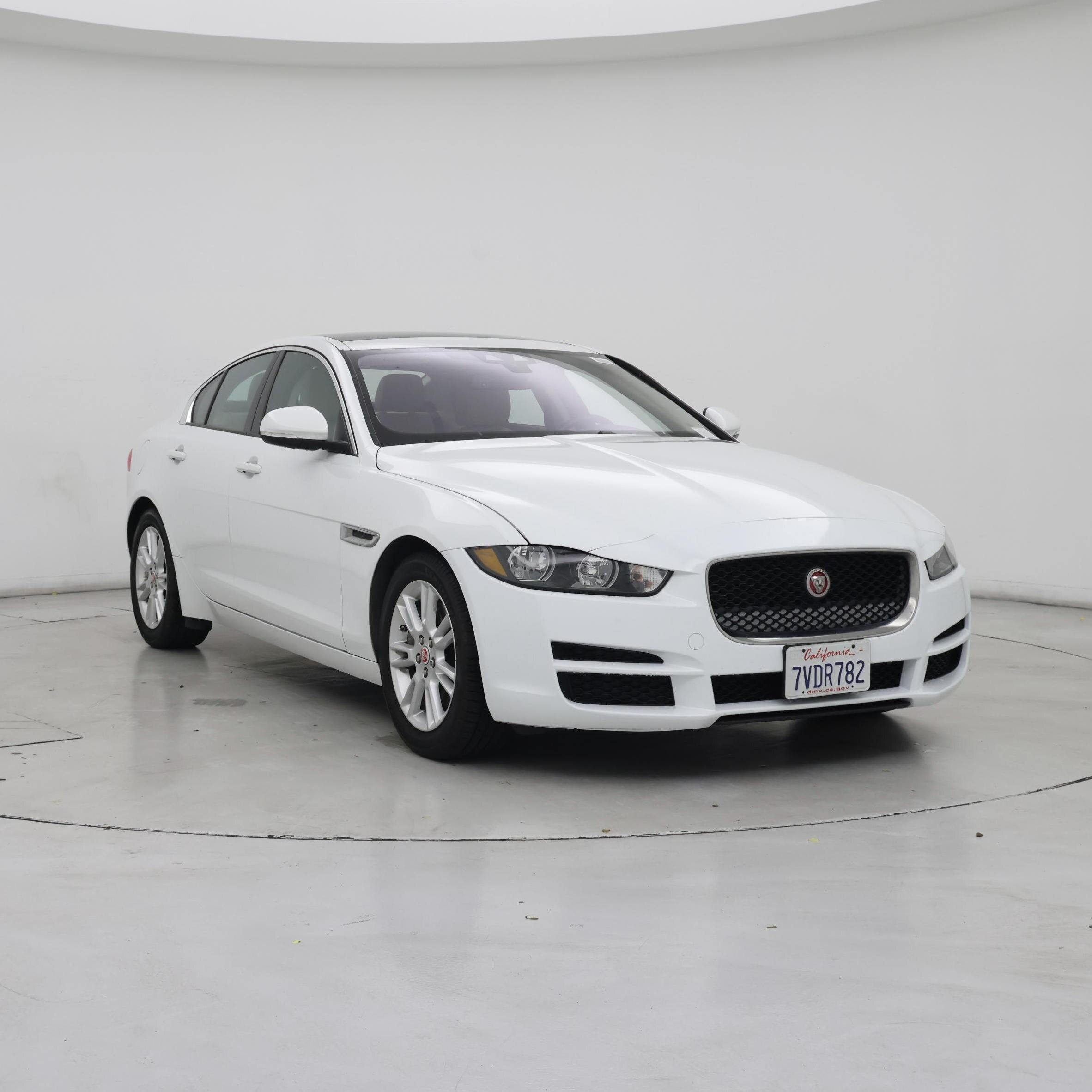 White 2017 Jaguar XE Sedan Rear-Wheel Drive Automatic