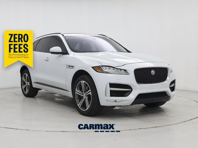 White 2018 Jaguar F-PACE SUV / Crossover All-Wheel Drive Automatic