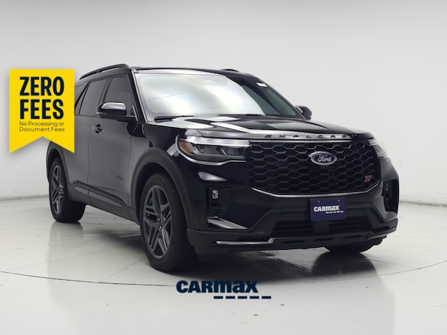 Black 2025 Ford Explorer SUV / Crossover All-Wheel Drive Automatic