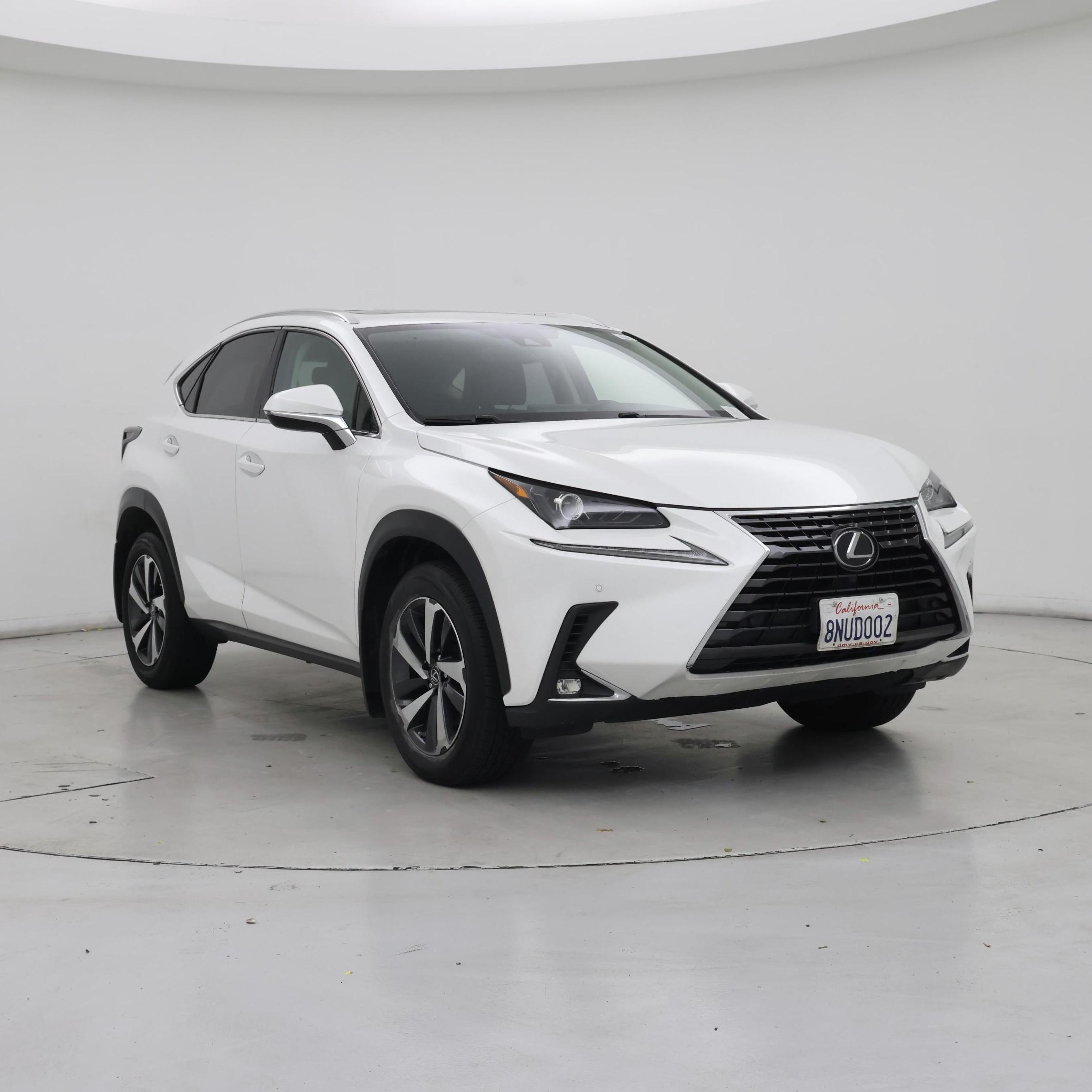 White 2020 Lexus NX SUV / Crossover All-Wheel Drive Automatic