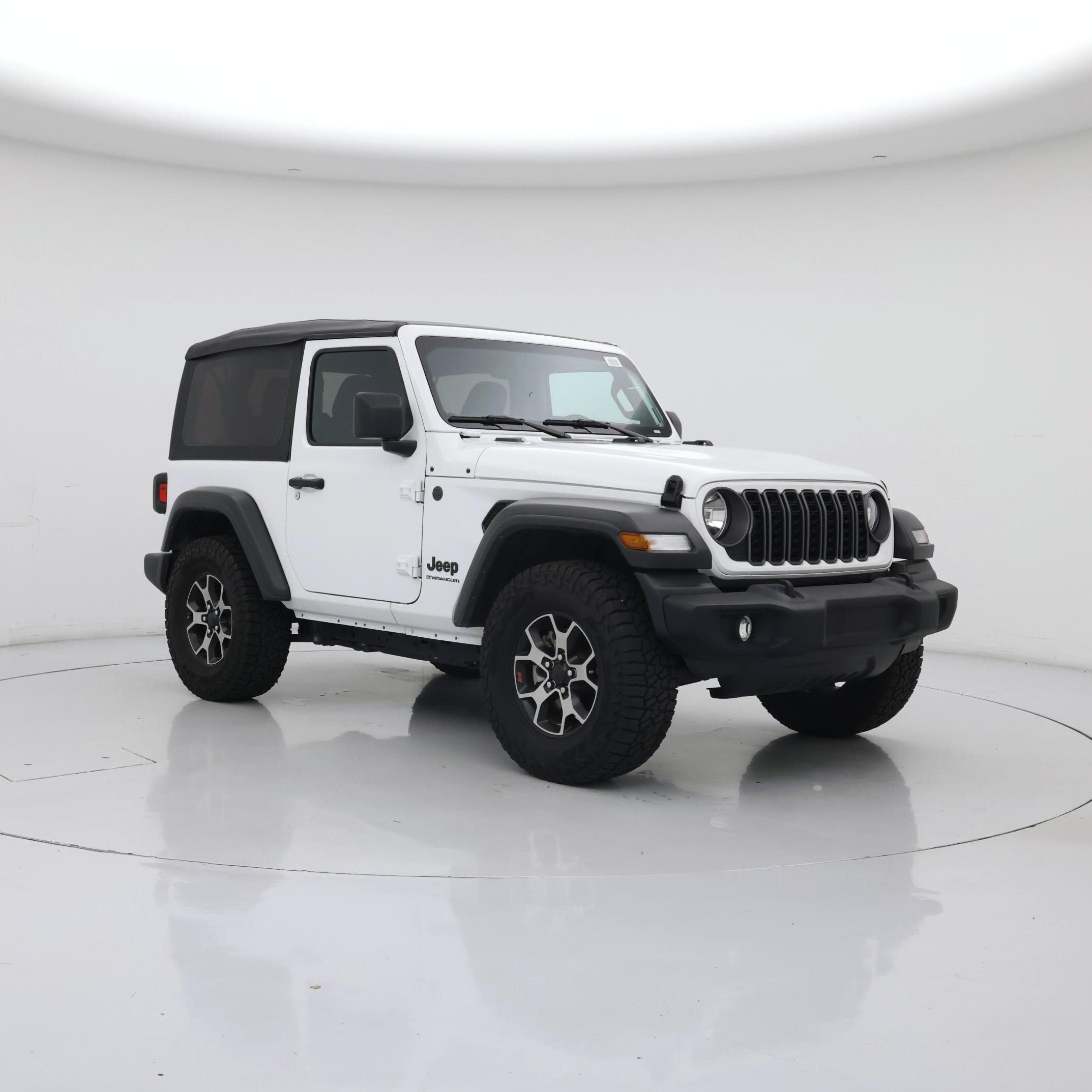 White 2025 Jeep Wrangler SUV / Crossover Four-Wheel Drive Manual