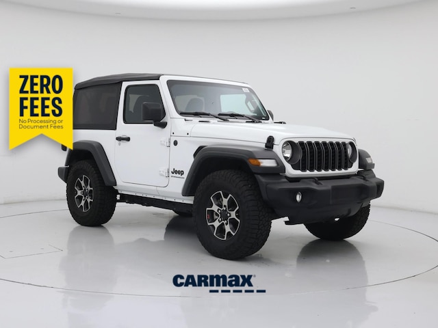 White 2025 Jeep Wrangler SUV / Crossover Four-Wheel Drive Manual