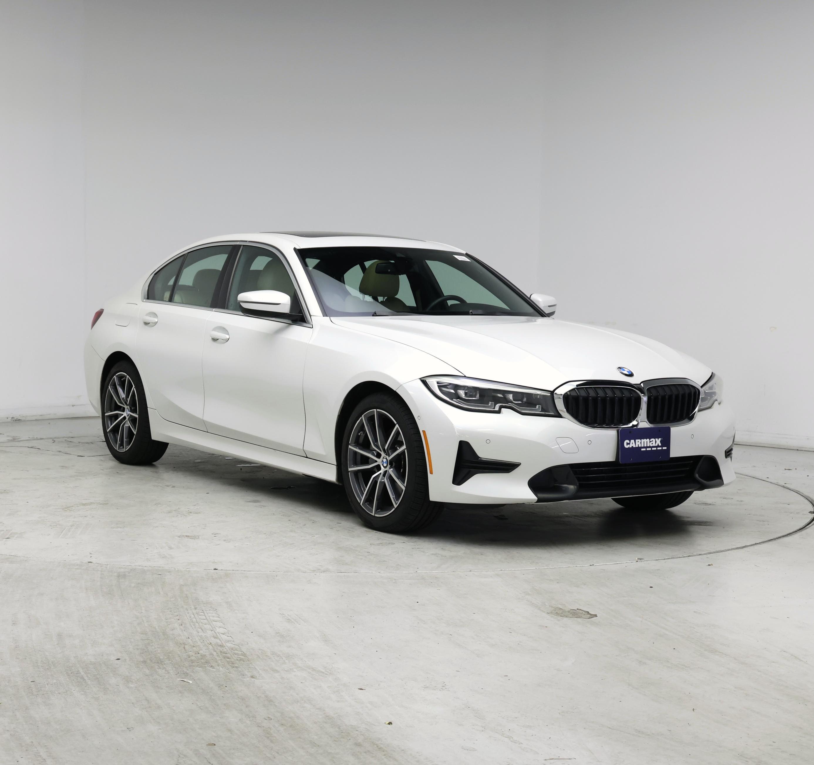 White 2022 BMW 3 Series Sedan Rear-Wheel Drive Automatic