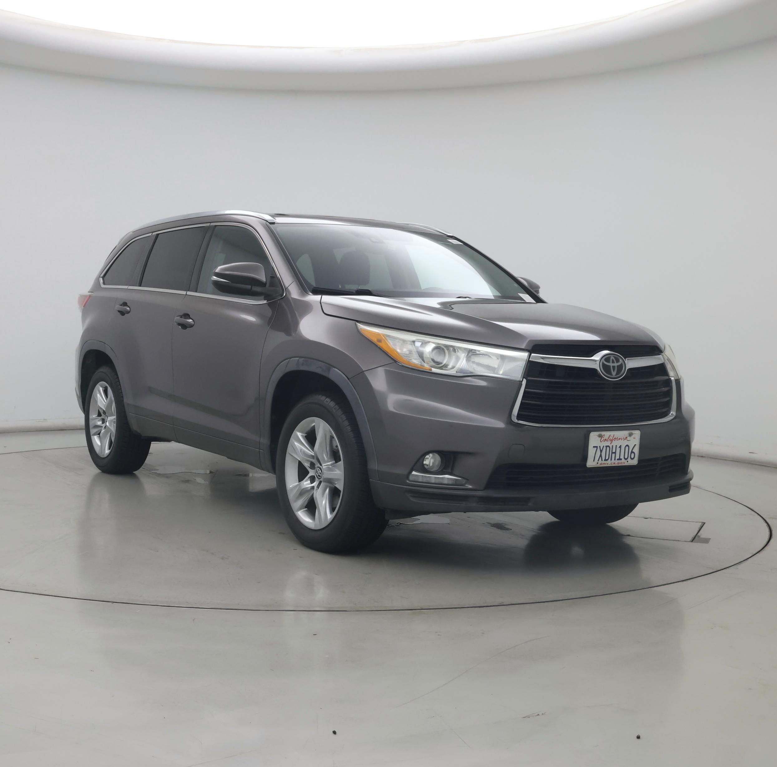 Gray 2016 Toyota Highlander SUV / Crossover Front-Wheel Drive Automatic