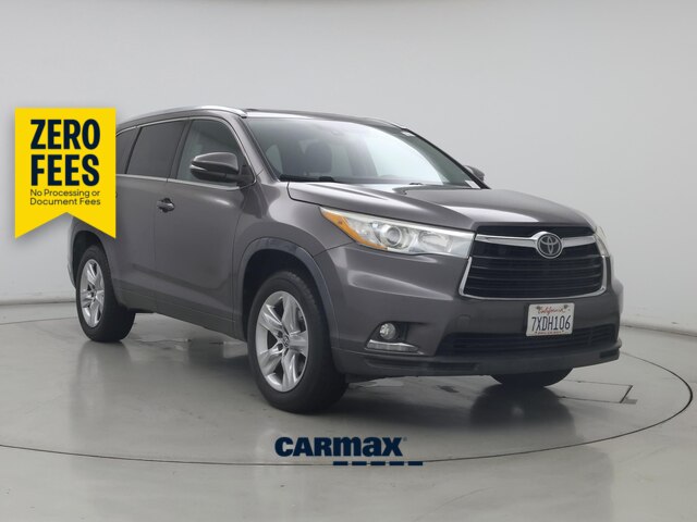 Gray 2016 Toyota Highlander SUV / Crossover Front-Wheel Drive Automatic