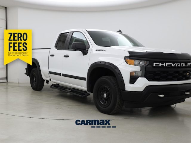 White 2024 Chevrolet Silverado 1500 Pickup Truck Four-Wheel Drive Automatic