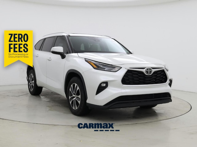 White 2023 Toyota Highlander SUV / Crossover Front-Wheel Drive Automatic