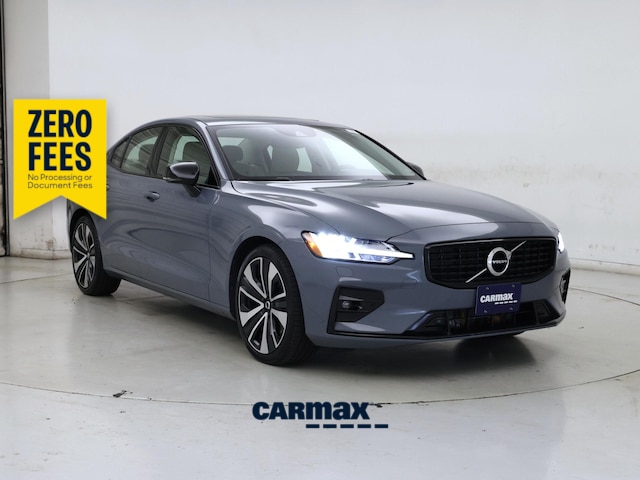 Gray 2022 Volvo S60 Sedan All-Wheel Drive Automatic