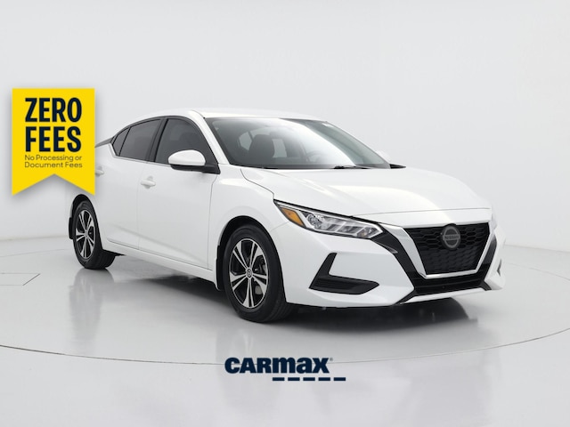 White 2023 Nissan Sentra Sedan Front-Wheel Drive Automatic