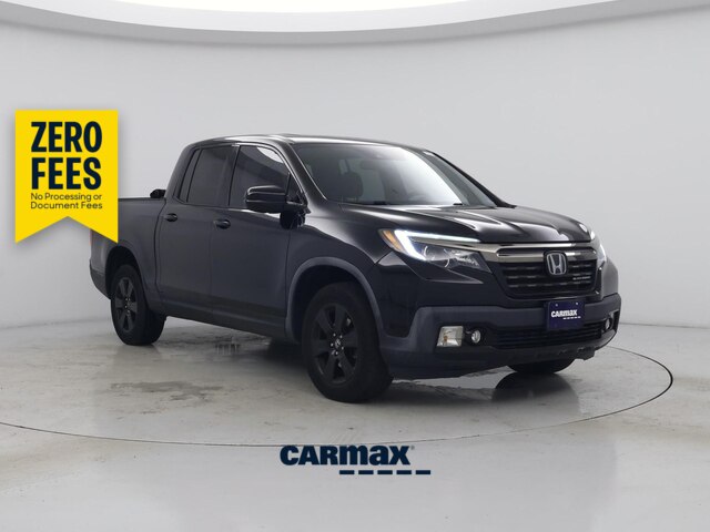 Black 2018 Honda Ridgeline Pickup Truck All-Wheel Drive Automatic