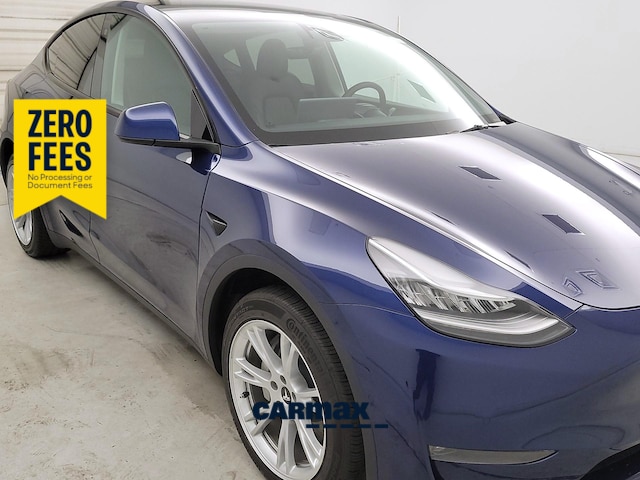 Blue 2023 Tesla Model Y SUV / Crossover All-Wheel Drive Automatic