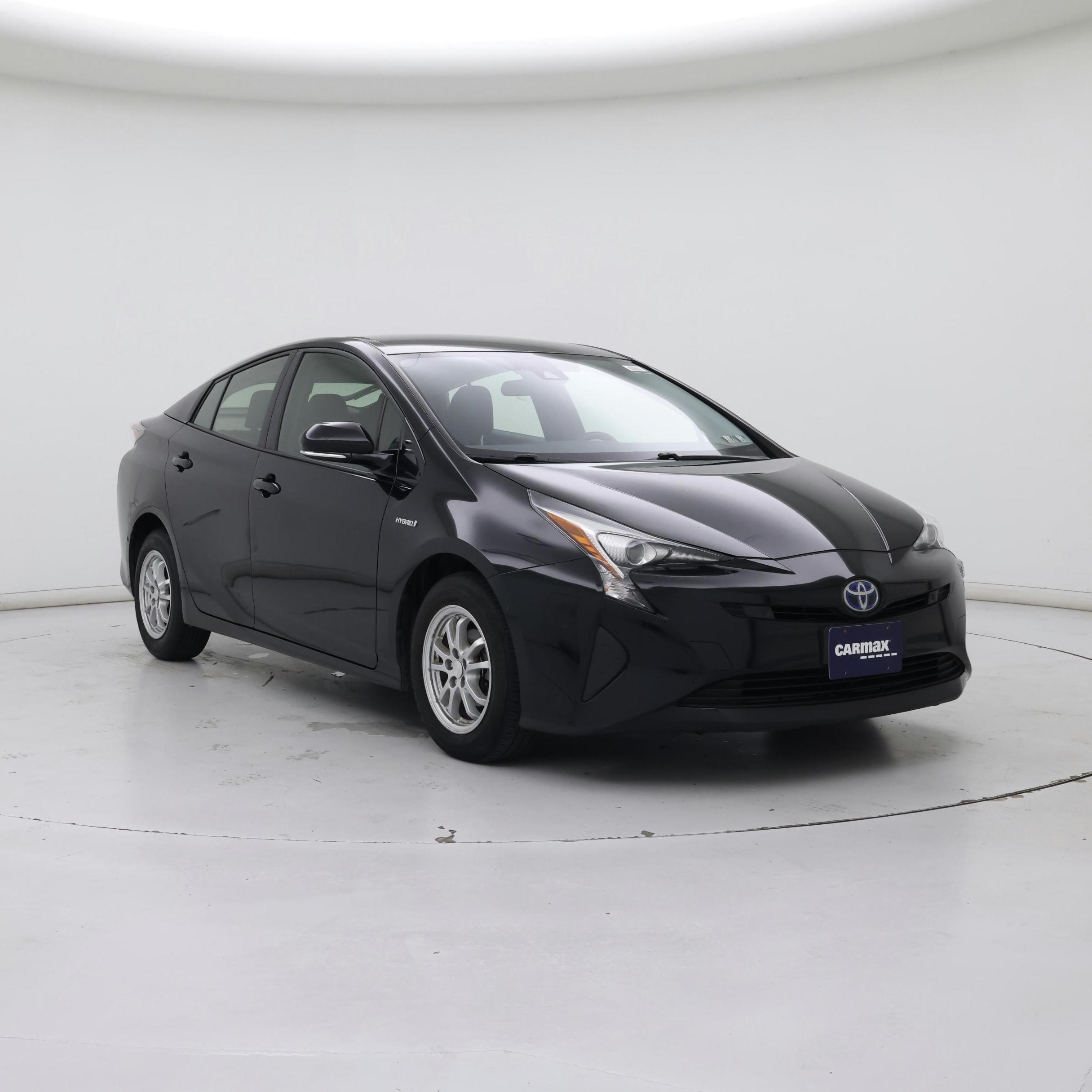 Blue 2017 Toyota Prius Hatchback Front-Wheel Drive Automatic