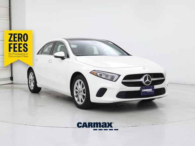 White 2021 Mercedes-Benz A-Class Sedan All-Wheel Drive Automatic