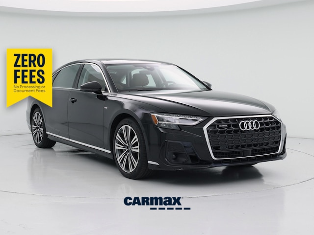 Black 2023 Audi A8 Sedan All-Wheel Drive Automatic