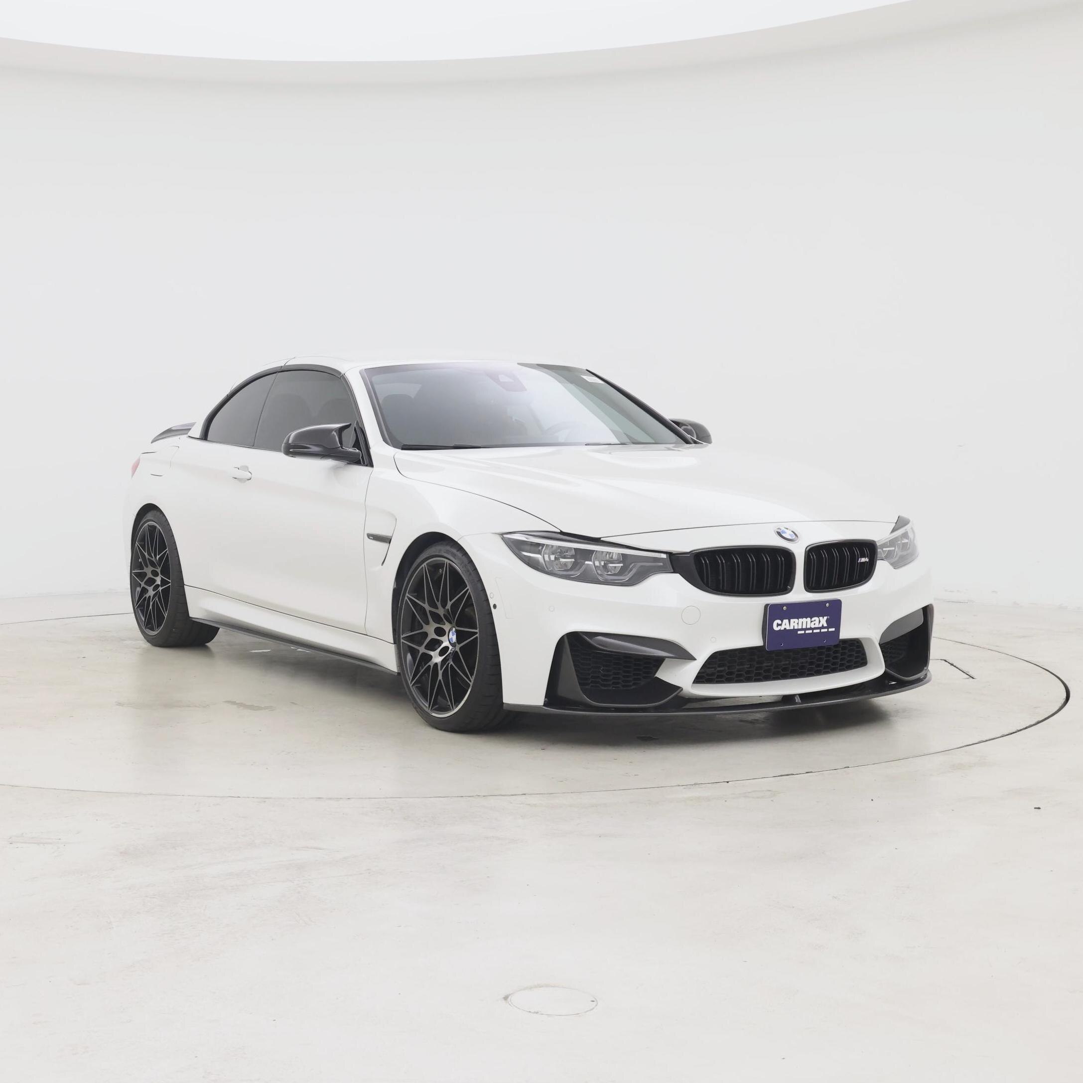 White 2020 BMW M4 Convertible Rear-Wheel Drive Automatic