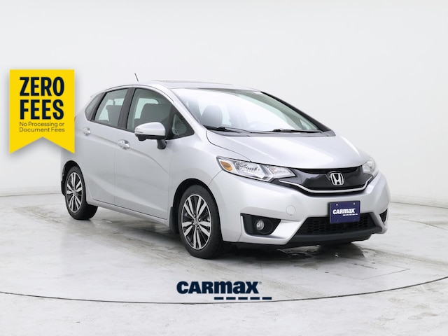 Silver 2015 Honda Fit Hatchback Front-Wheel Drive Automatic