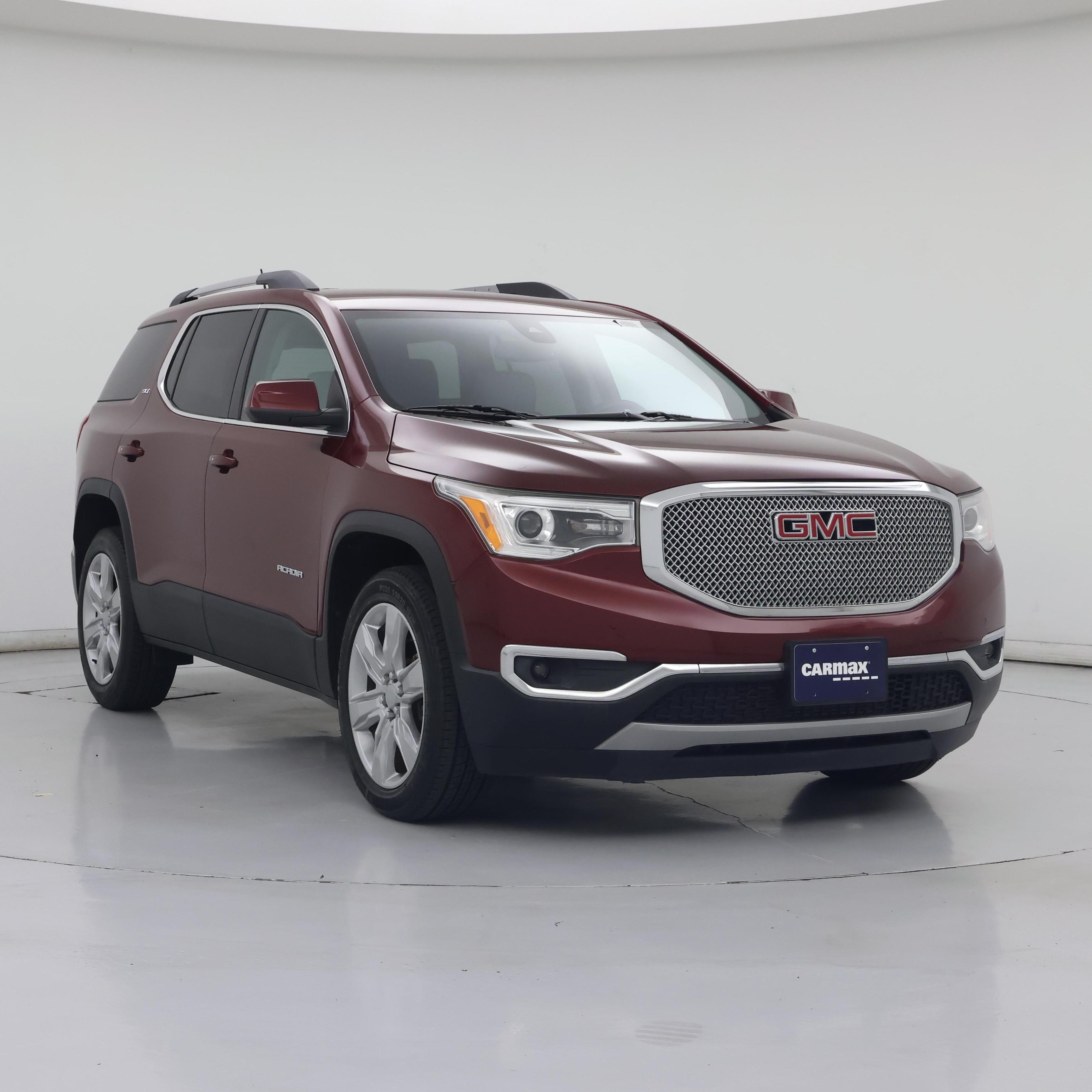 Red (Burgundy) 2018 GMC Acadia SUV / Crossover Front-Wheel Drive Automatic