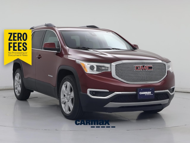 Red (Burgundy) 2018 GMC Acadia SUV / Crossover Front-Wheel Drive Automatic