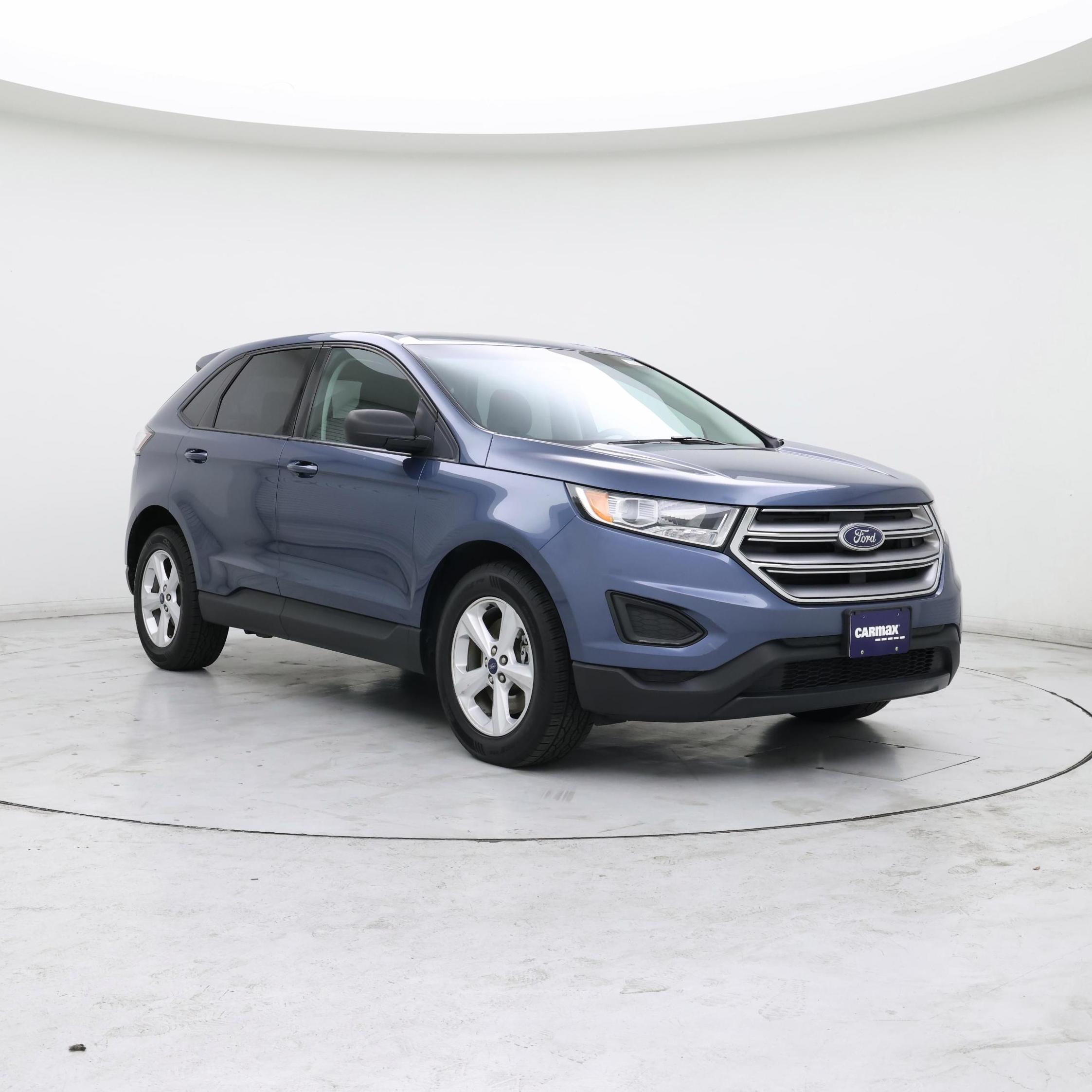 Blue 2018 Ford Edge SUV / Crossover All-Wheel Drive Automatic