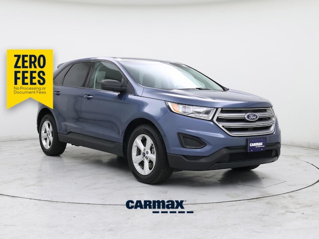Blue 2018 Ford Edge SUV / Crossover All-Wheel Drive Automatic
