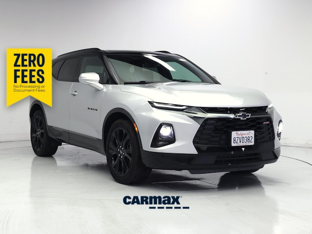 Silver 2022 Chevrolet Blazer SUV / Crossover All-Wheel Drive Automatic