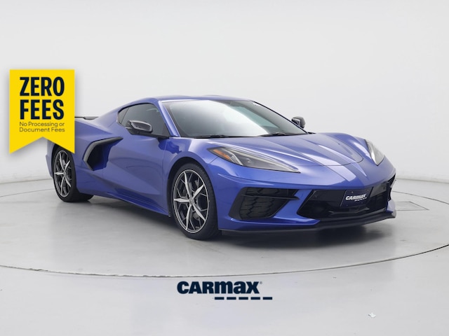 Blue 2022 Chevrolet Corvette Coupe Rear-Wheel Drive Automatic