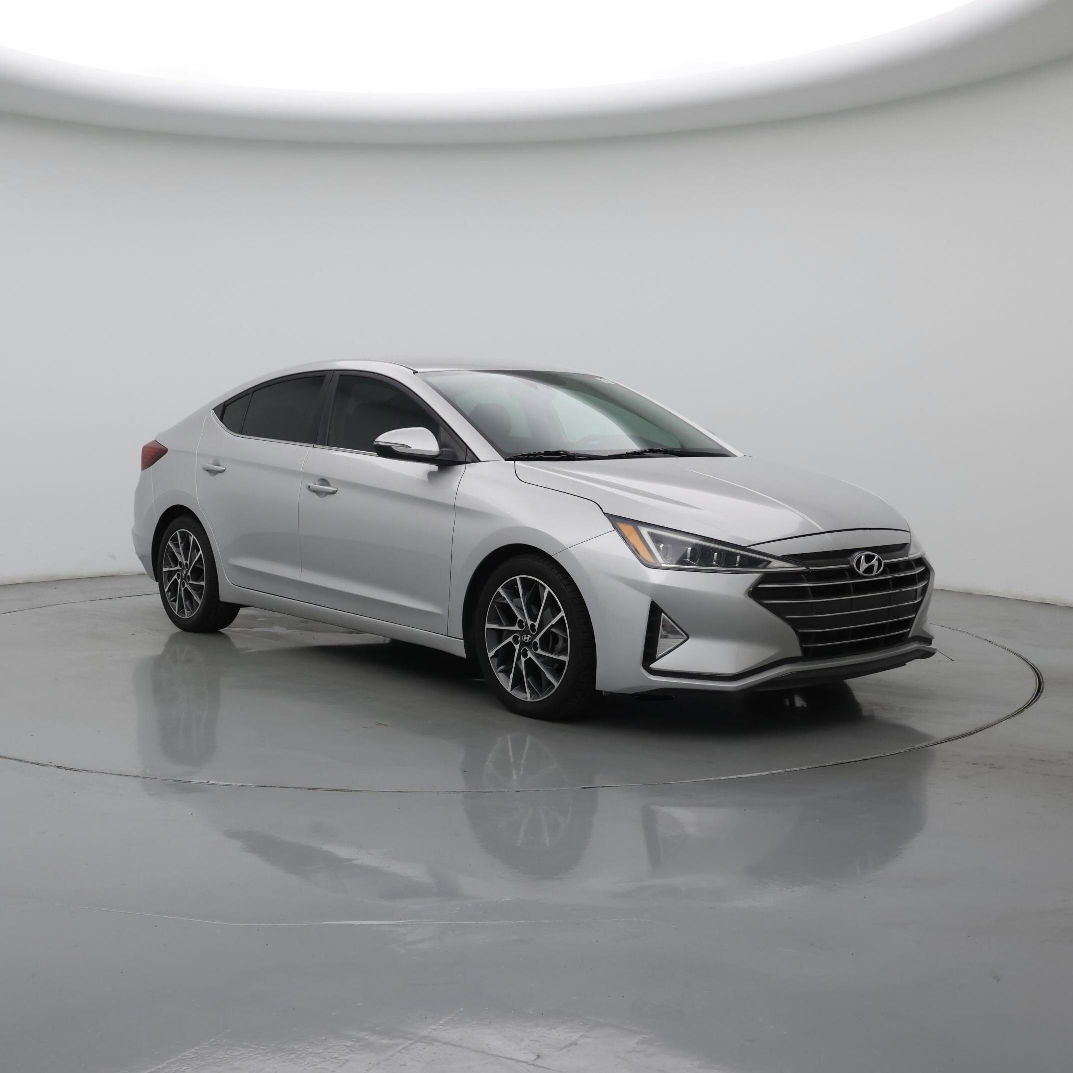 Silver 2019 Hyundai Elantra Sedan Front-Wheel Drive Automatic
