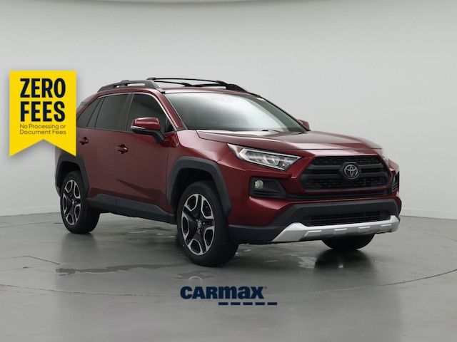 Red 2019 Toyota RAV4 SUV / Crossover All-Wheel Drive Automatic