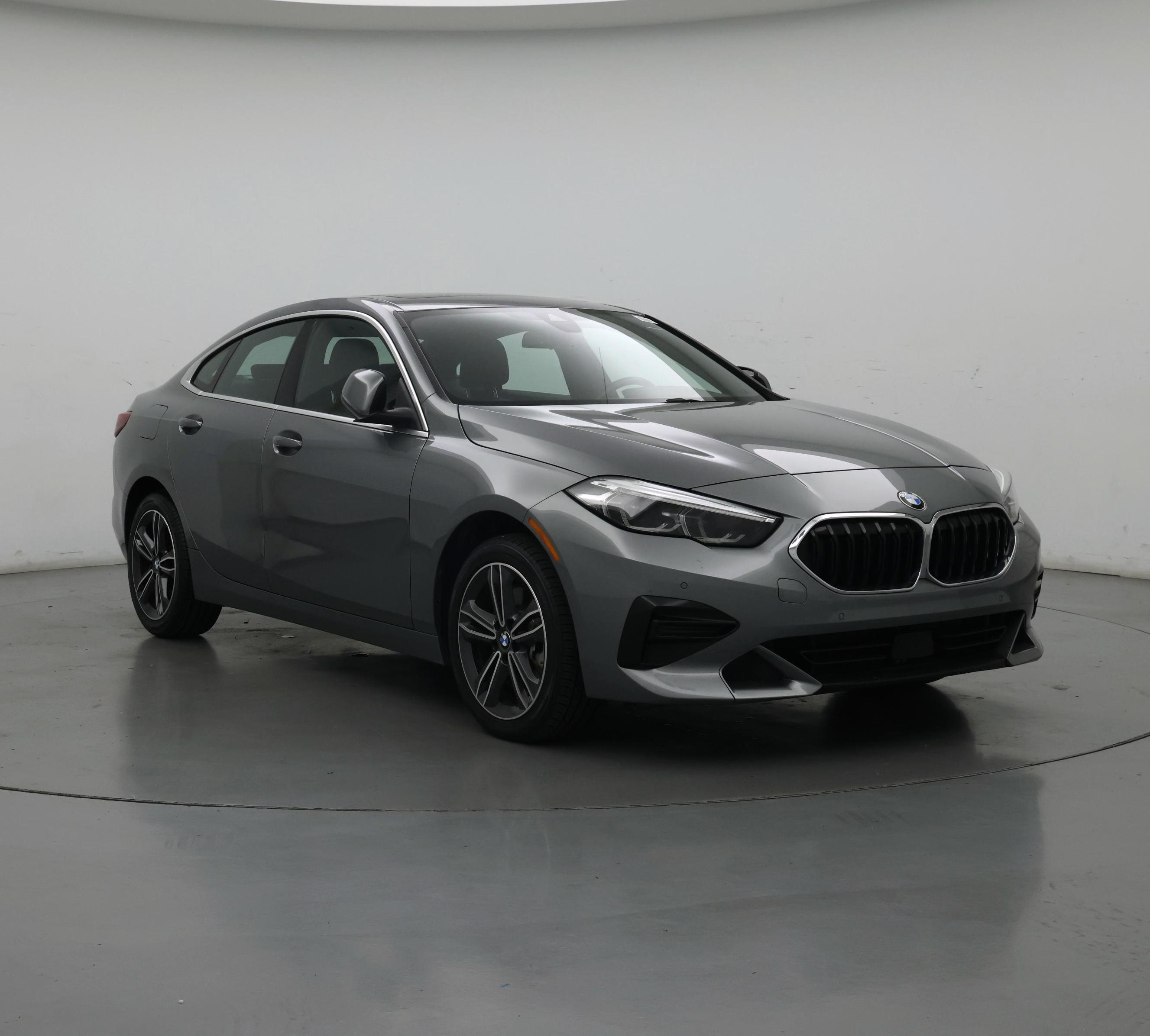 Gray 2024 BMW 2 Series Sedan Front-Wheel Drive Automatic
