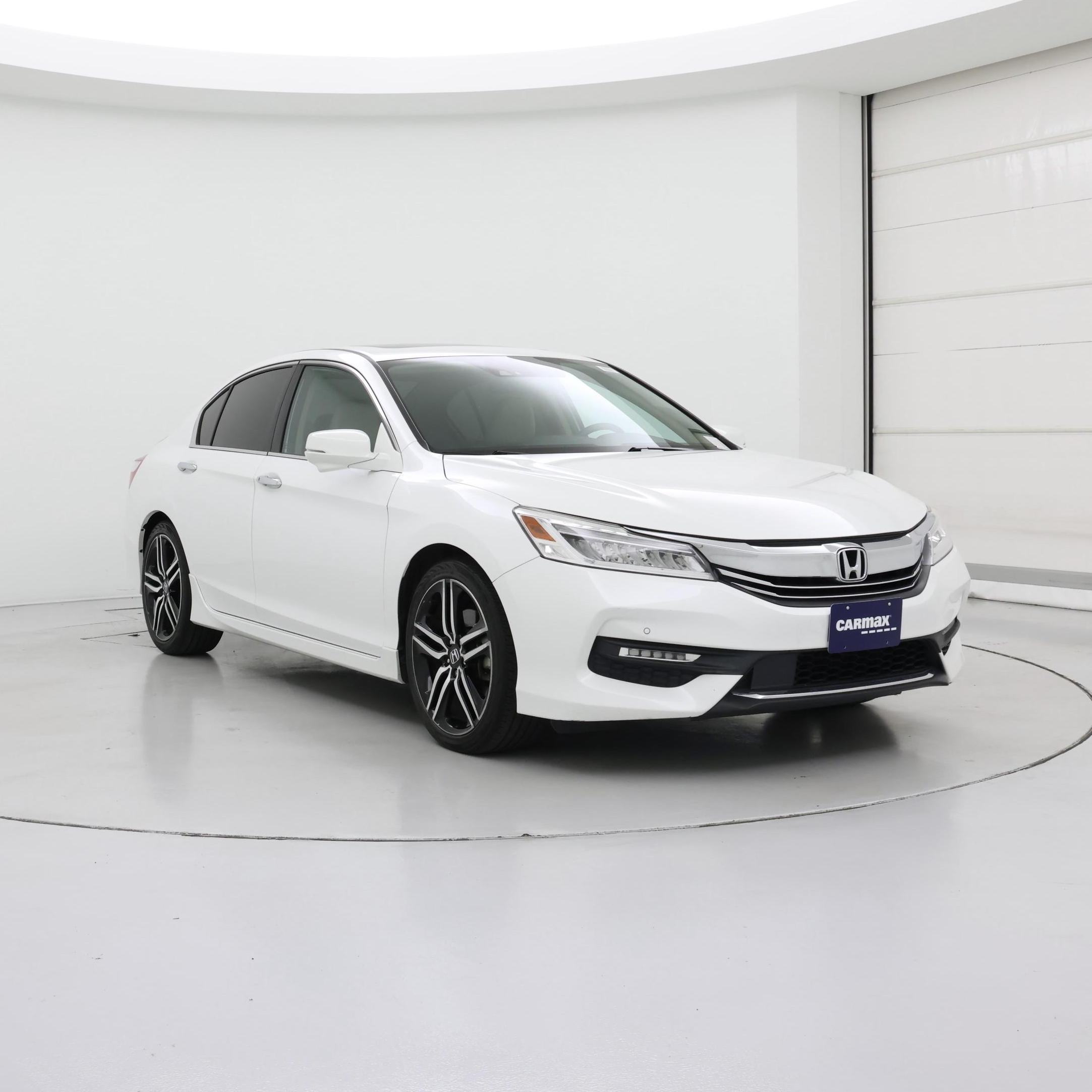 White 2016 Honda Accord Sedan  Automatic