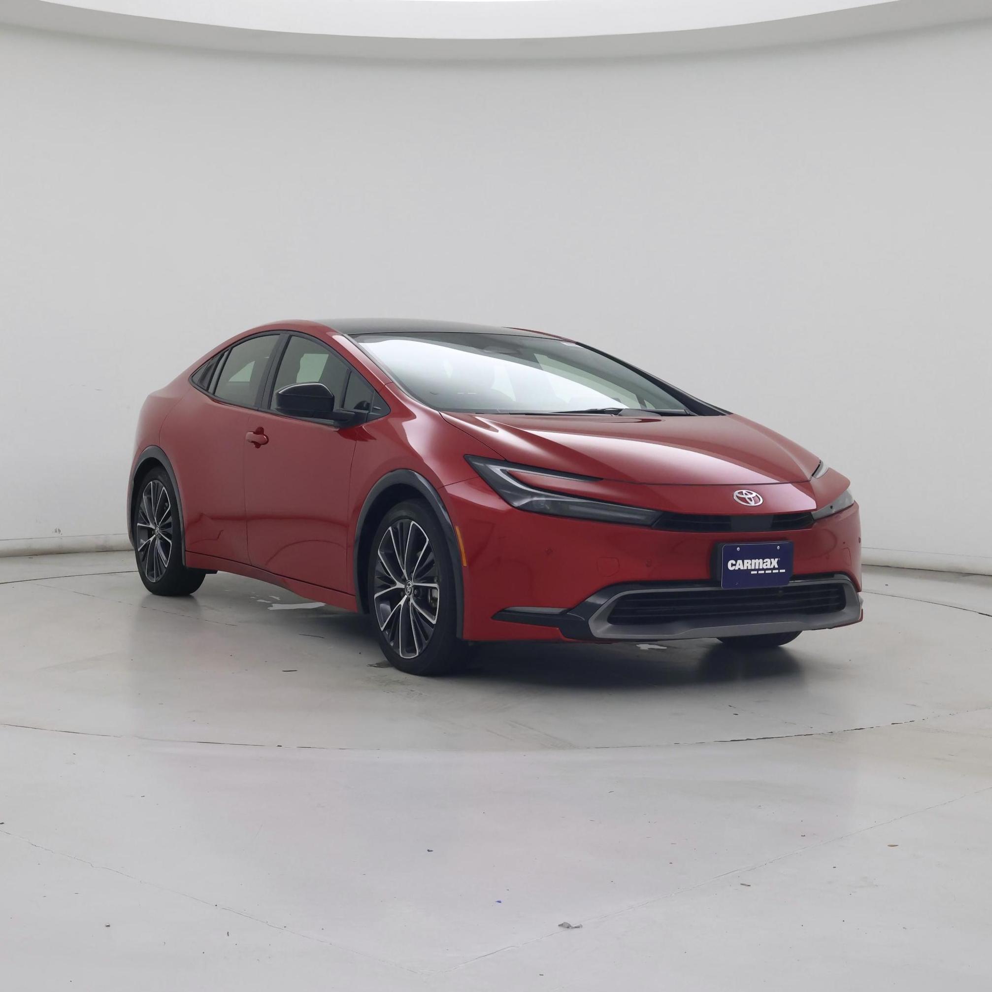 Red 2024 Toyota Prius Hatchback Front-Wheel Drive Automatic