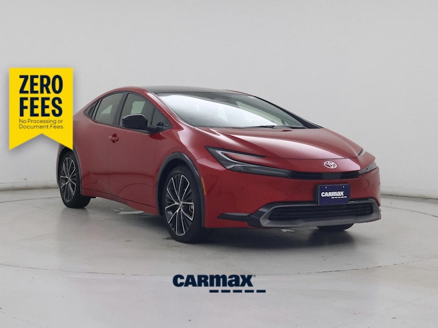 Red 2024 Toyota Prius Hatchback Front-Wheel Drive Automatic