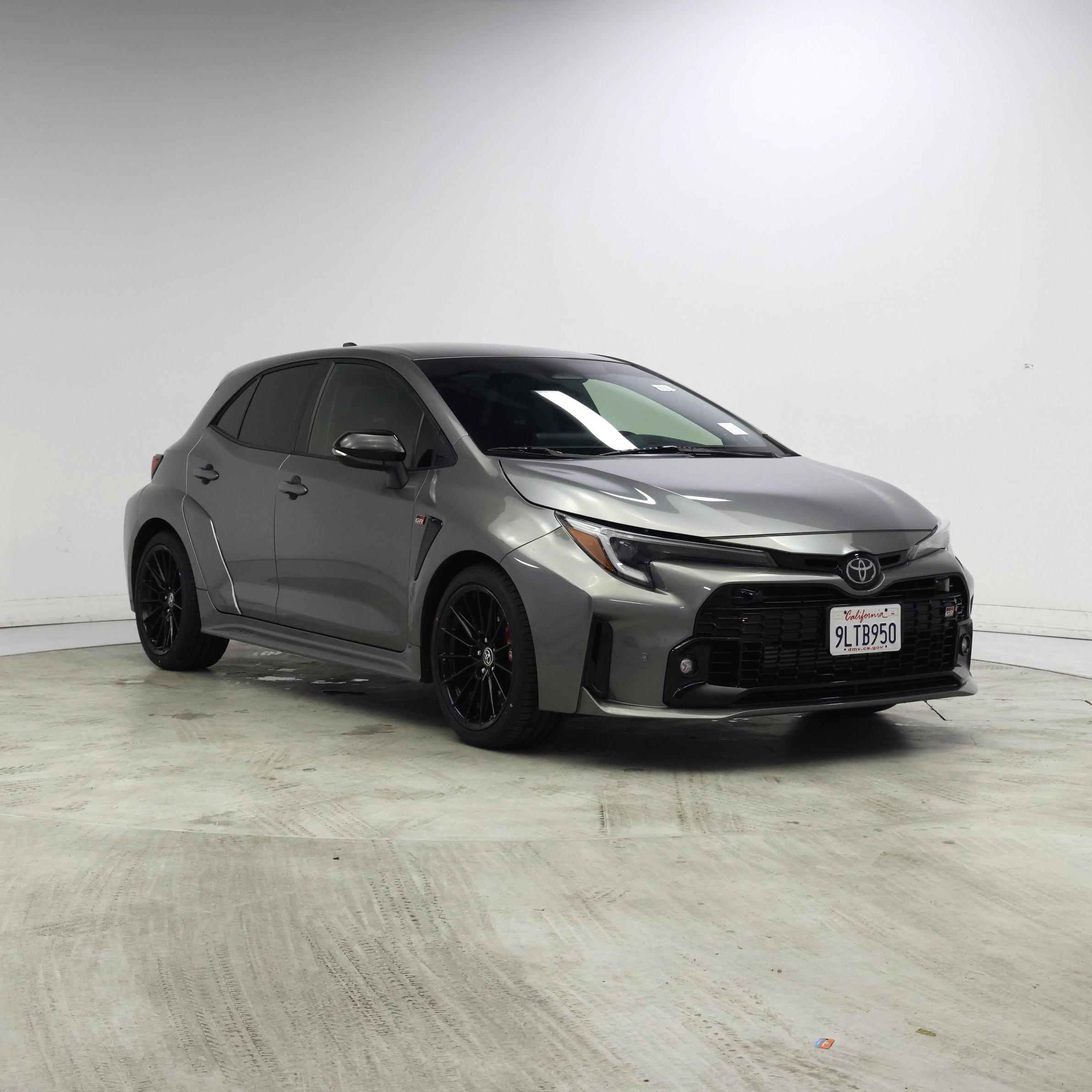 Gray 2024 Toyota GR Corolla Hatchback All-Wheel Drive Manual