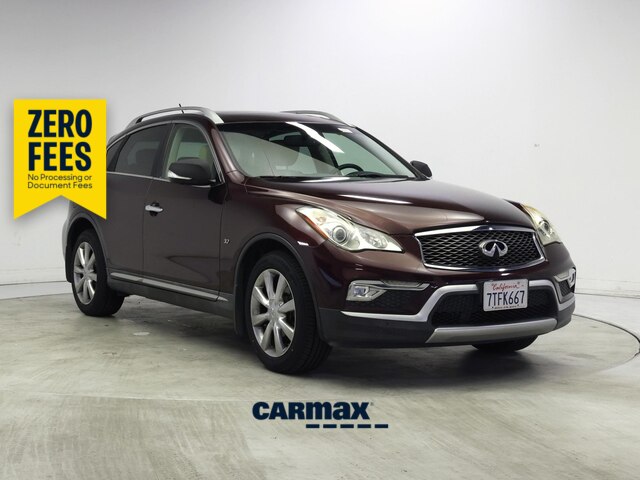 Red (Burgundy) 2016 INFINITI QX50 SUV / Crossover Rear-Wheel Drive Automatic