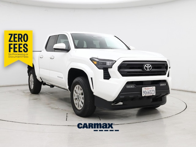 White 2024 Toyota Tacoma Pickup Truck 4X2 Automatic
