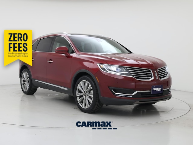 Red 2017 Lincoln MKX SUV / Crossover All-Wheel Drive Automatic