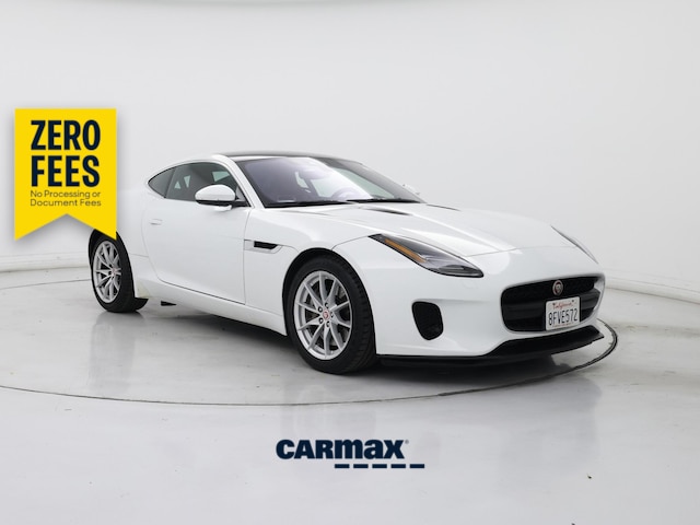 White 2019 Jaguar F-TYPE Coupe Rear-Wheel Drive Automatic