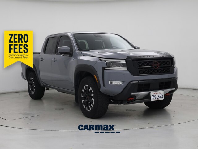 Gray 2023 Nissan Frontier Pickup Truck Four-Wheel Drive Automatic