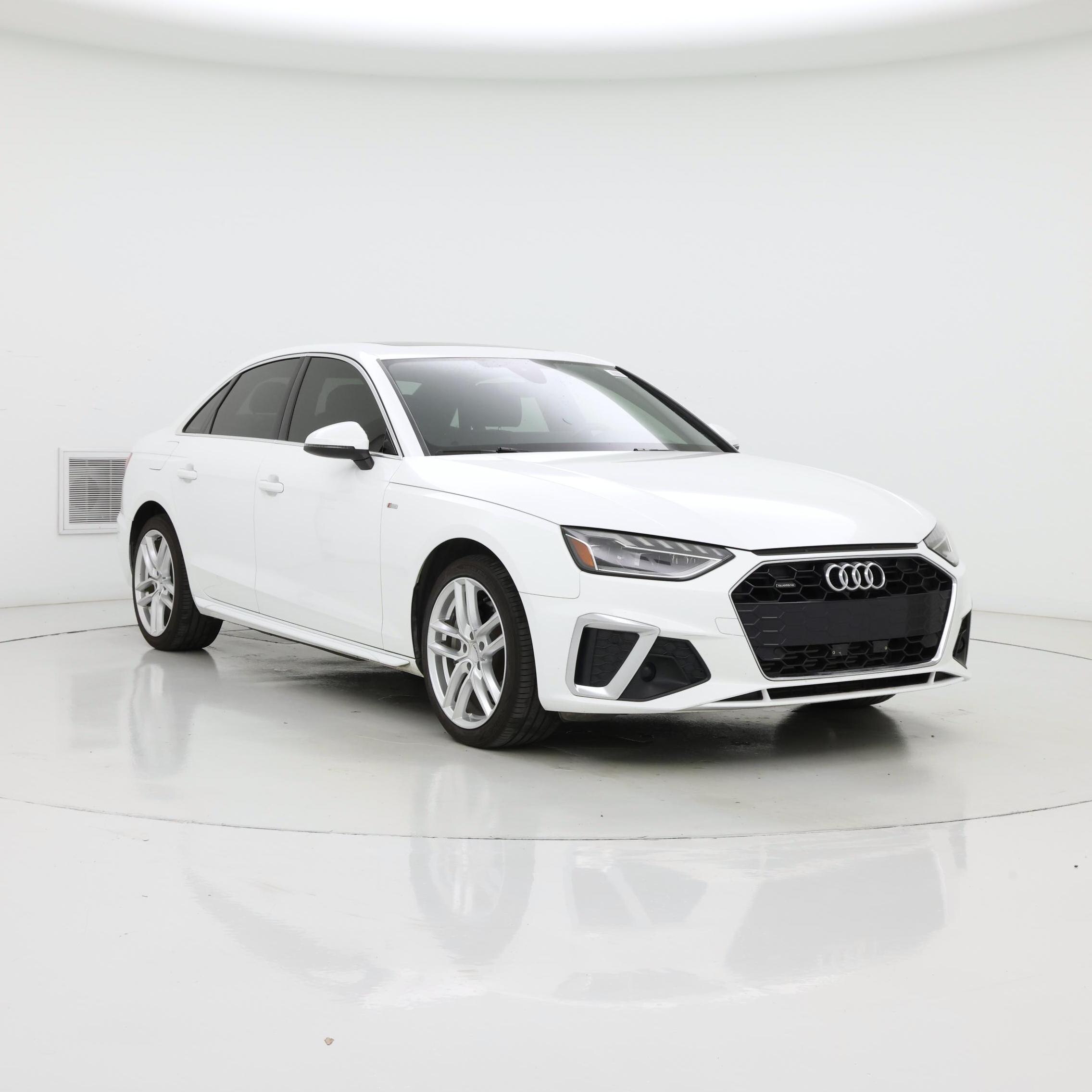 White 2020 Audi A4 Sedan All-Wheel Drive Automatic
