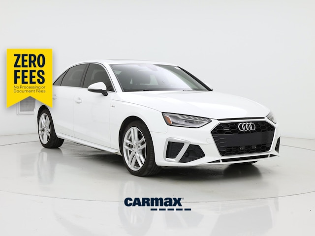 White 2020 Audi A4 Sedan All-Wheel Drive Automatic