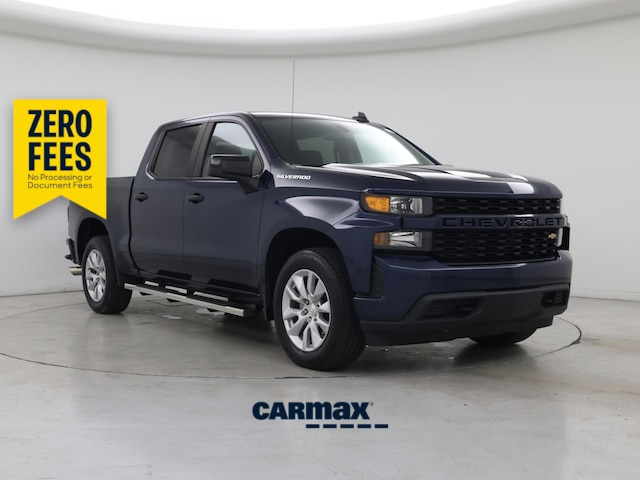 Blue 2020 Chevrolet Silverado 1500 Pickup Truck 4X2 Automatic