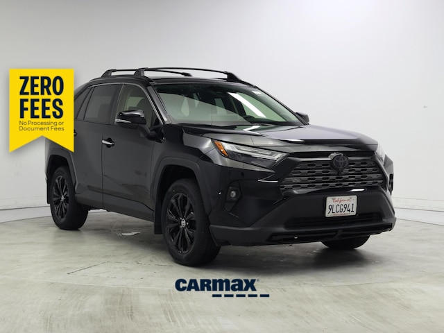Black 2024 Toyota RAV4 Hybrid SUV / Crossover All-Wheel Drive Automatic