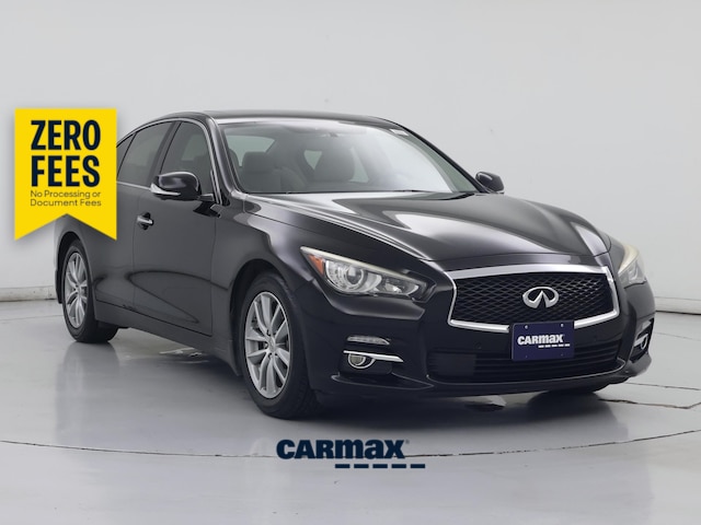 Black 2017 INFINITI Q50 Sedan Rear-Wheel Drive Automatic