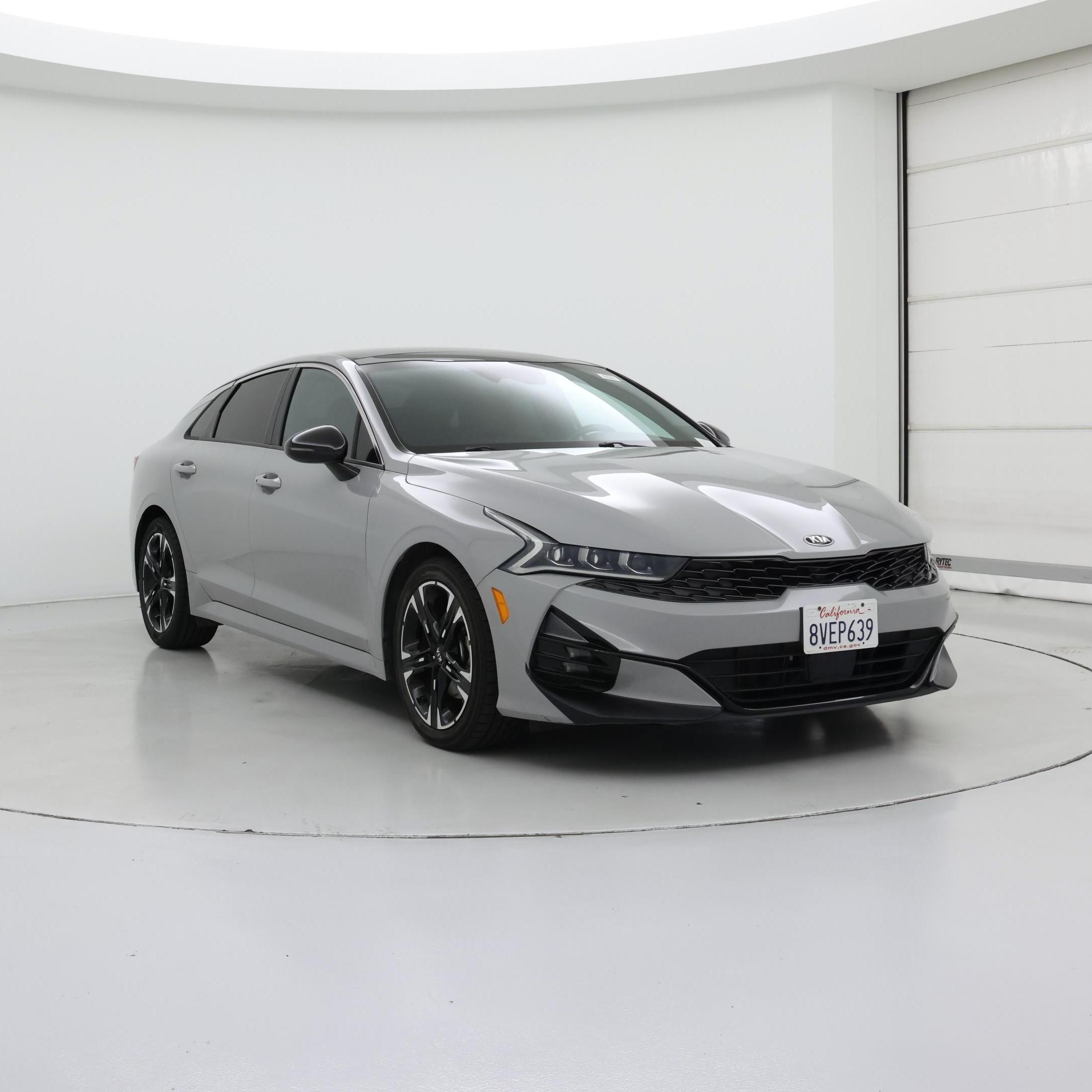 Gray 2021 Kia K5 Sedan Front-Wheel Drive Automatic
