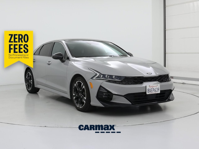 Gray 2021 Kia K5 Sedan Front-Wheel Drive Automatic