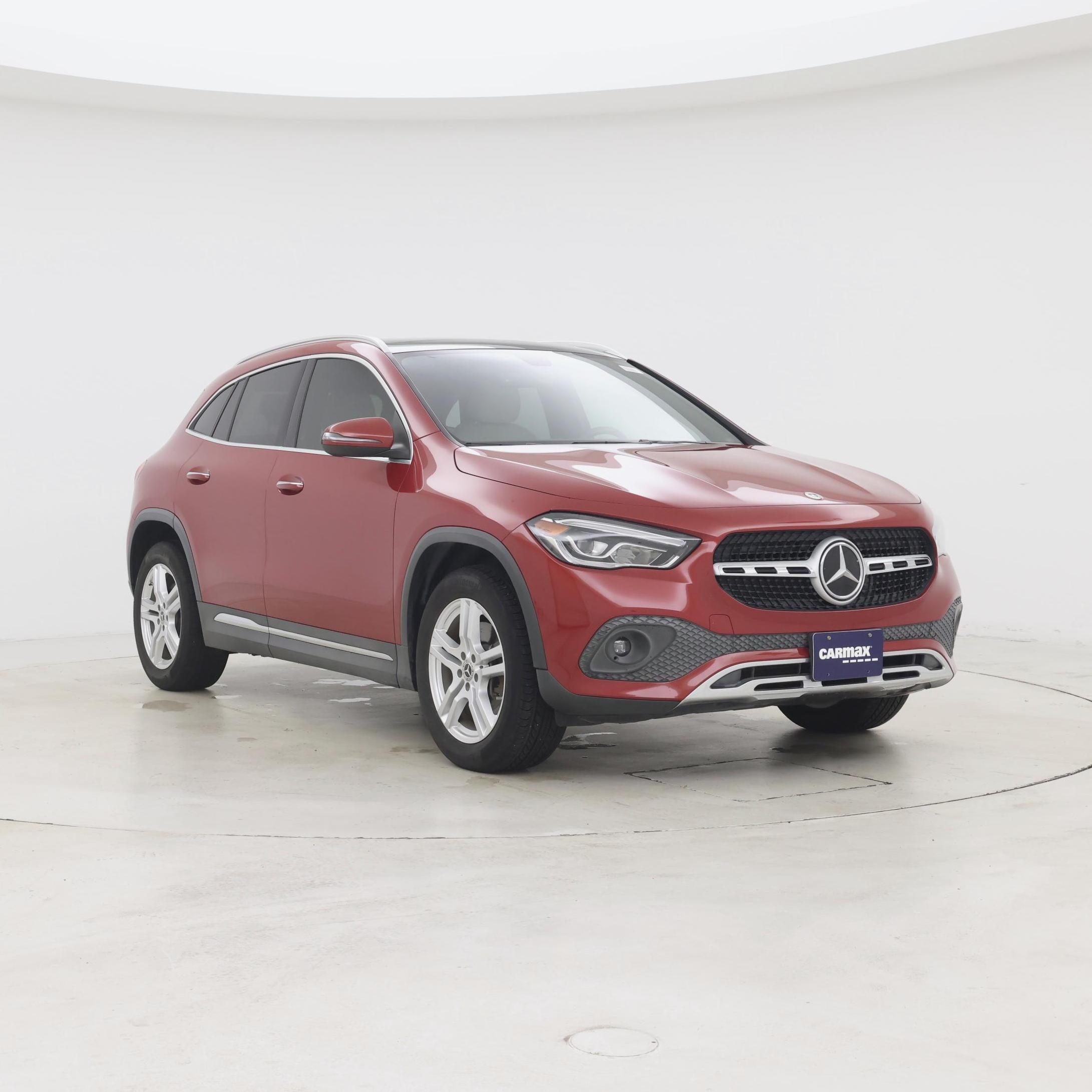 Red 2021 Mercedes-Benz GLA SUV / Crossover Front-Wheel Drive Automatic