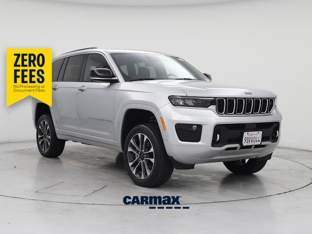 Silver 2022 Jeep Grand Cherokee SUV / Crossover Four-Wheel Drive Automatic