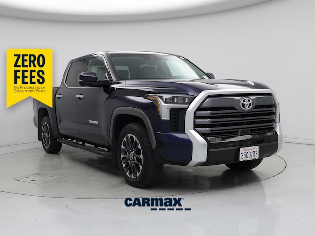 Blue 2023 Toyota Tundra Pickup Truck 4X2 Automatic