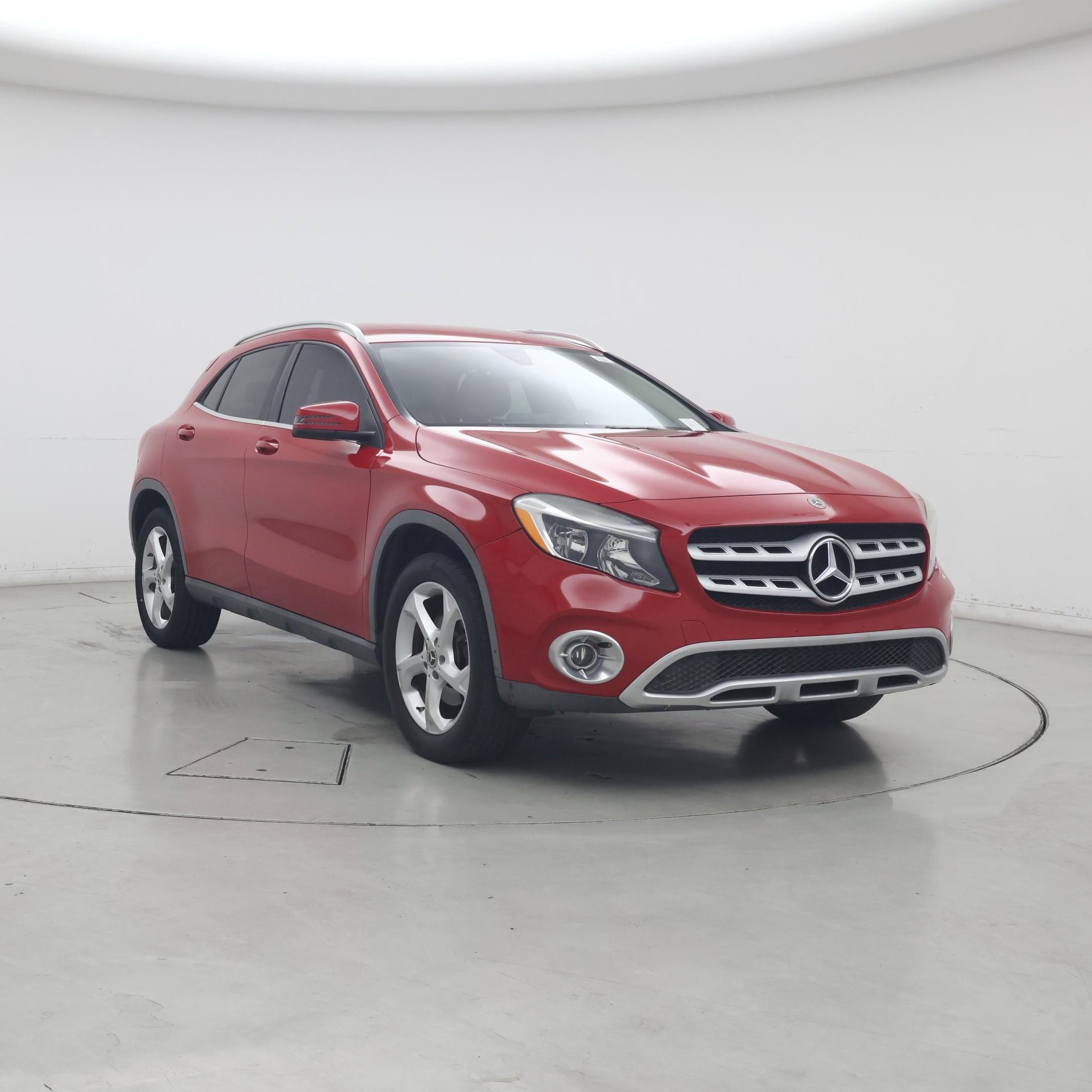 Red 2018 Mercedes-Benz GLA SUV / Crossover Front-Wheel Drive Automatic