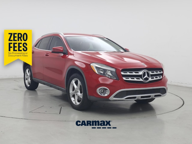 Red 2018 Mercedes-Benz GLA SUV / Crossover Front-Wheel Drive Automatic